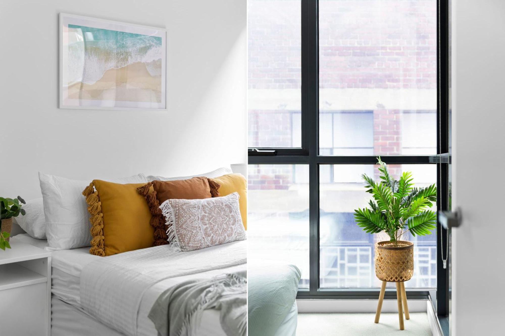 A Chic & Comfy 2Br Apt Near Federation Square เมลเบิร์น ภายนอก รูปภาพ